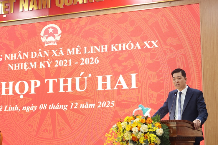 HĐND xã Mê Linh khóa XX tổ chức Kỳ họp thứ Hai quyết định nhiều nội dung quan trọng- Ảnh 5.