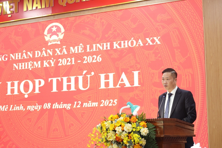 HĐND xã Mê Linh khóa XX tổ chức Kỳ họp thứ Hai quyết định nhiều nội dung quan trọng- Ảnh 6.