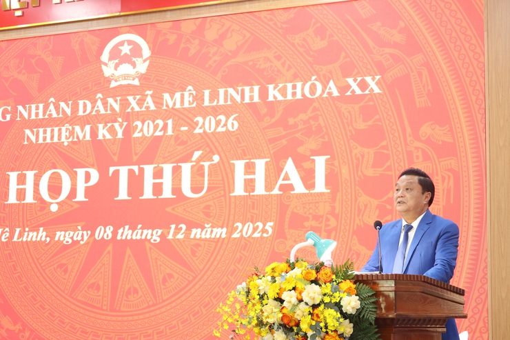 HĐND xã Mê Linh khóa XX tổ chức Kỳ họp thứ Hai quyết định nhiều nội dung quan trọng- Ảnh 3.