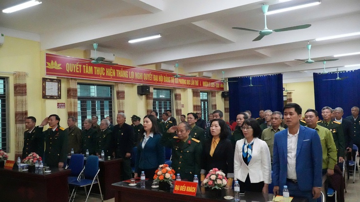 Hội Cựu Chiến binh xã Phượng Dực kỷ niệm 36 năm Ngày thành lập hội Cựu Chiến binh Việt Nam- Ảnh 1.