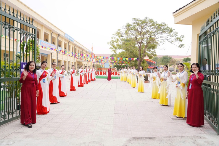 Đại hội Công đoàn trường mầm non Văn Bình- Ảnh 3.