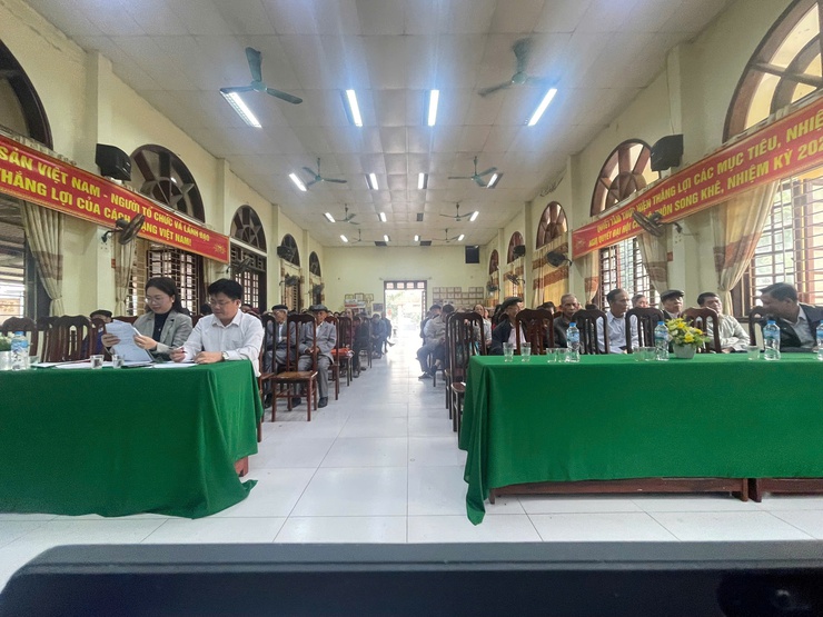 Xã Tam Hưng tập trung kiểm điểm, xếp loại đảng viên cuối năm theo Quy định 03 của Thành ủy Hà Nội- Ảnh 1.