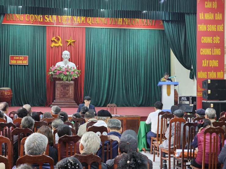 Xã Tam Hưng tập trung kiểm điểm, xếp loại đảng viên cuối năm theo Quy định 03 của Thành ủy Hà Nội- Ảnh 2.