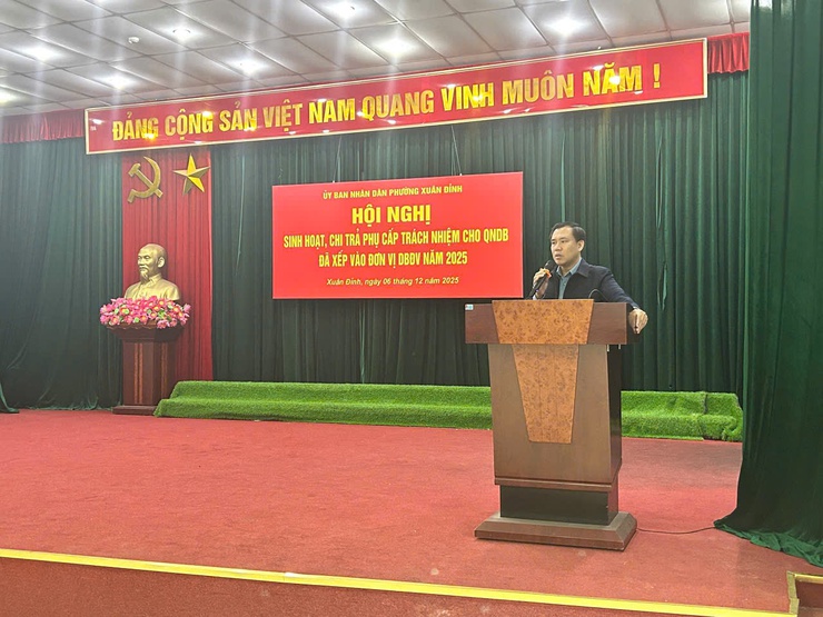 Xuân Đỉnh: Bảo đảm chính sách cho quân nhân dự bị năm 2025- Ảnh 2.