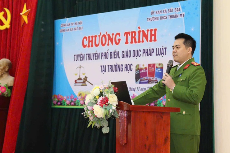 Xã Bất Bạt: Đẩy mạnh công tác tuyên truyền, phổ biến giáo dục pháp luật và kỹ năng sống trong môi trường học đường- Ảnh 1.