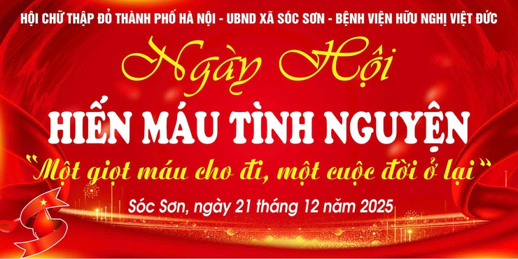 NGÀY HỘI HIẾN MÁU TÌNH NGUYỆN NĂM 2025- Ảnh 1.