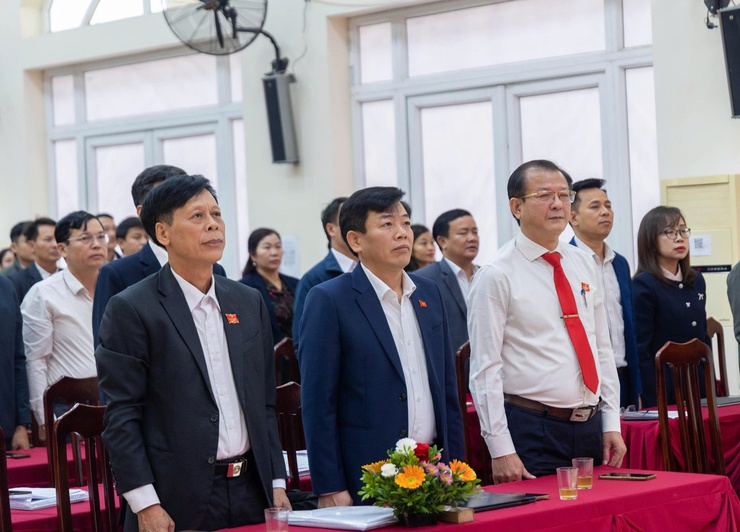 HĐND xã Ứng Thiên tổ chức Kỳ họp thứ hai, khóa I nhiệm kỳ 2021–2026- Ảnh 11.