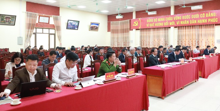 HĐND xã Minh Châu khóa XXI khai mạc Kỳ họp thứ Hai, đánh giá kết quả năm 2025 và Quyết Nghị nhiệm vụ năm 2026- Ảnh 2.