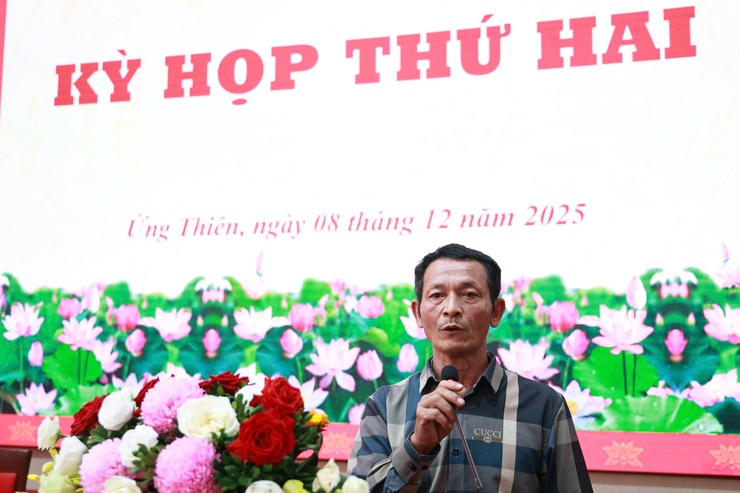 HĐND xã Ứng Thiên tổ chức Kỳ họp thứ hai, khóa I nhiệm kỳ 2021–2026- Ảnh 28.