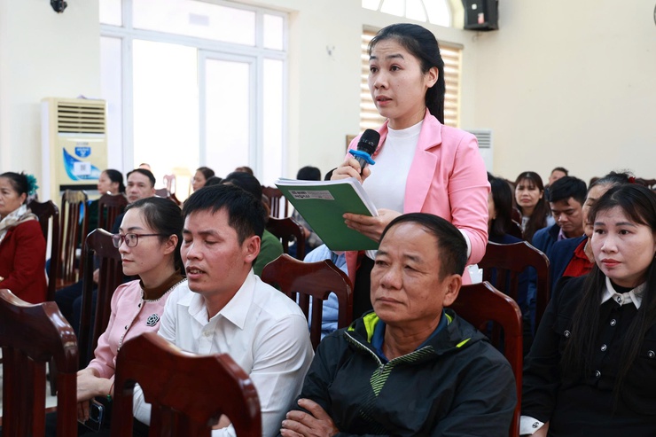 HĐND xã Ứng Thiên tổ chức Kỳ họp thứ hai, khóa I nhiệm kỳ 2021–2026- Ảnh 4.