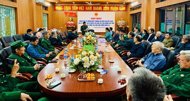 Hội Cựu chiến binh xã Hòa Xá tổ chức nhiều hoạt động kỷ niệm 36 năm Ngày truyền thống Hội Cựu chiến binh Việt Nam (06/12/1989 – 06/12/2025)- Ảnh 3.