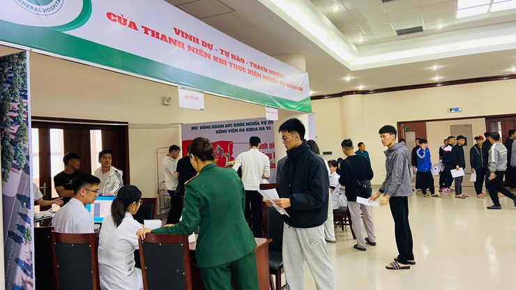 Xã Vật Lại tổ chức khám sức khỏe nghĩa vụ quân sự năm 2026- Ảnh 2.