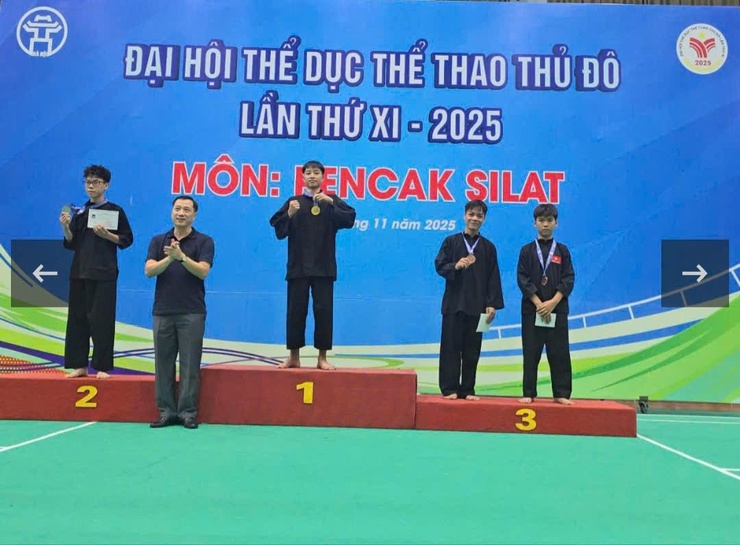 Xã Hòa Phú ghi dấu ấn đậm nét tại Giải Pencak Silat – điểm nhấn trong chuỗi hoạt động Đại hội TDTT TP. Hà Nội- Ảnh 1.