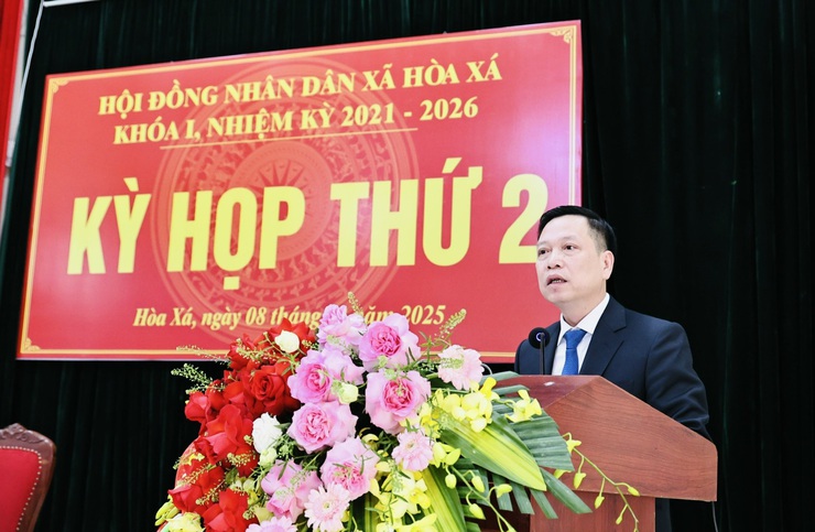 HĐND xã Hoà Xá thông qua 06 nghị quyết tại kỳ họp thường kỳ cuối năm 2025- Ảnh 5.