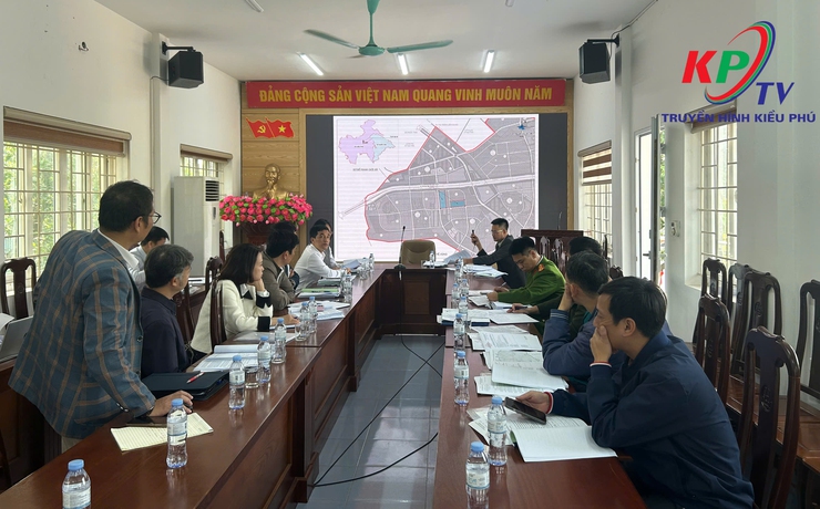 UBND xã Kiều Phú tổ chức hội nghị lấy ý kiến đóng góp của các thành viên Hội đồng đối với nội dung Nhiệm vụ Quy hoạch chi tiết tỷ lệ 1/500 dự án xây mới cơ sở hai Học viện Y – Dược học cổ truyền Việt Nam.- Ảnh 2.