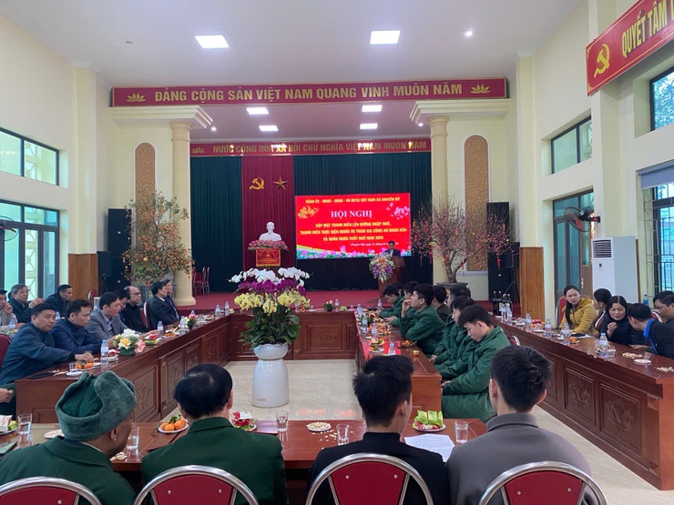 Lễ giao nhận quân năm 2025- Ảnh 1.