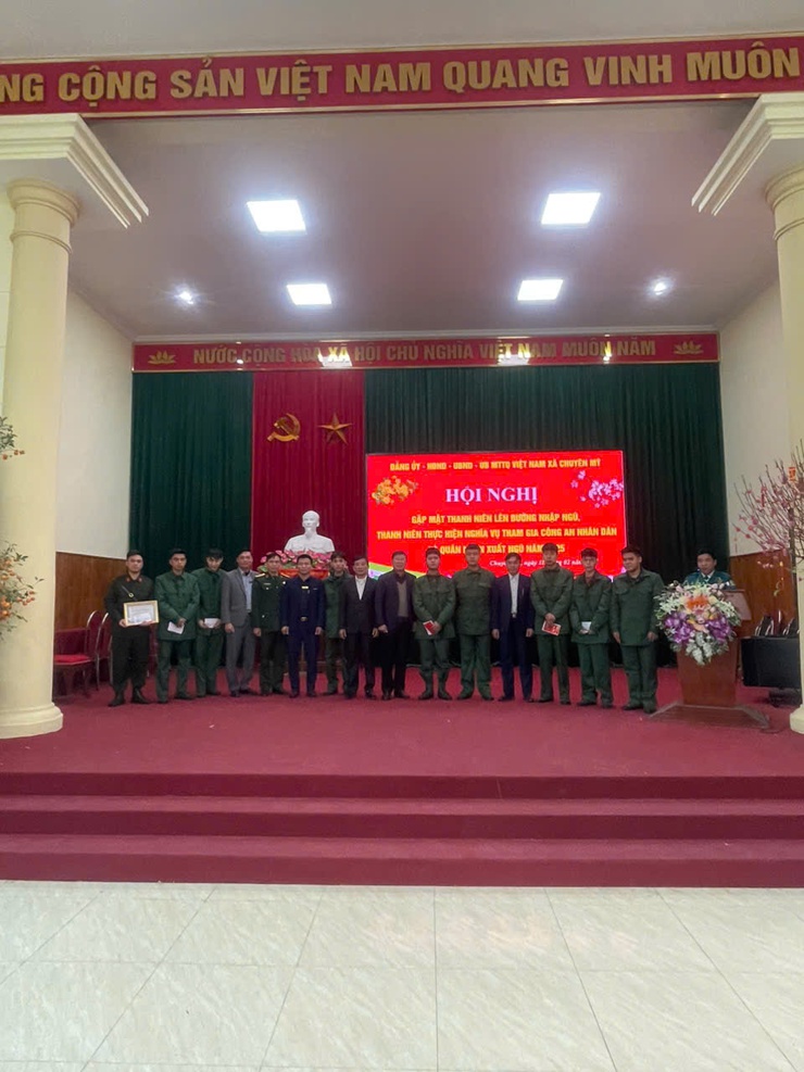 Lễ giao nhận quân năm 2025- Ảnh 3.