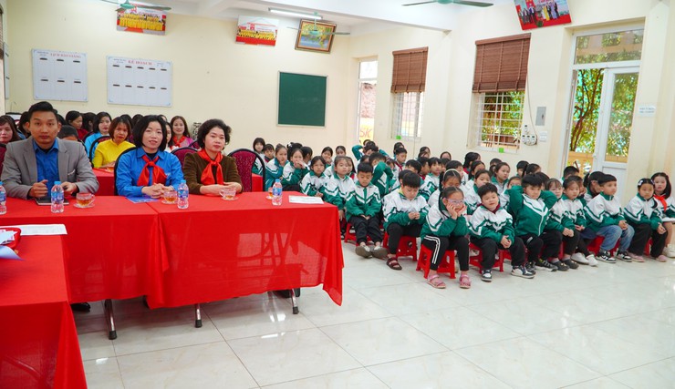 Liên đội trường Tiểu học Khai Thái tổ chức Đại hội Cháu ngoan Bác Hồ- Ảnh 1.