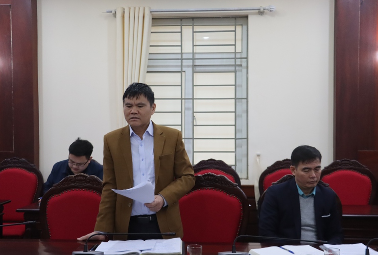    Thường trực HĐND huyện tổ chức hội nghị duyệt 
               chương trình công tác năm 2025
- Ảnh 5.