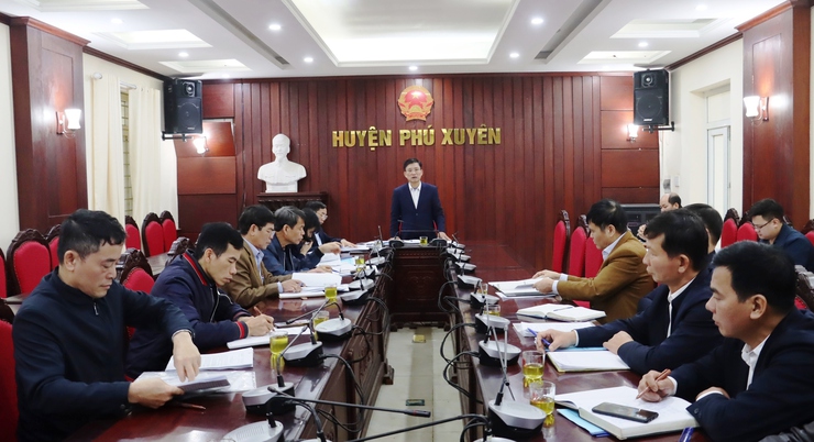    Thường trực HĐND huyện tổ chức hội nghị duyệt 
               chương trình công tác năm 2025
- Ảnh 1.