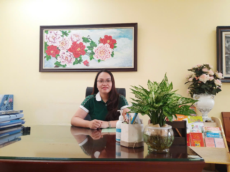 Cô giáo Nguyễn Thị Thu Huyền người giáo viên – Nhà quản lí tâm huyết với nghề- Ảnh 1.