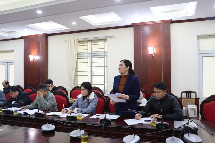Thường trực HĐND huyện tiếp tục duyệt chương trình công tác năm 2025 đối với 12 xã, thị trấn- Ảnh 2.