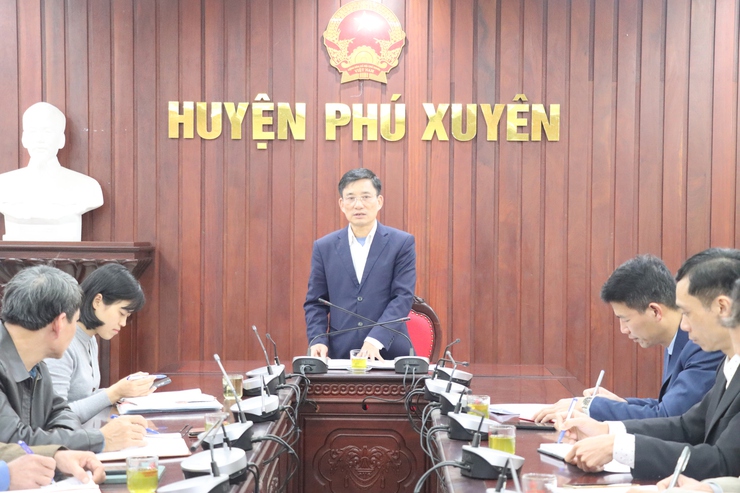 Thường trực HĐND huyện tiếp tục duyệt chương trình công tác năm 2025 đối với 12 xã, thị trấn- Ảnh 3.