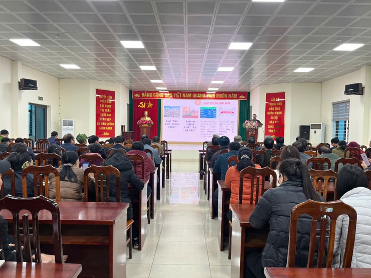 Hội nghị tuyên truyền, phổ biến Luật Thủ đô và một số văn bản có liên quan- Ảnh 1.