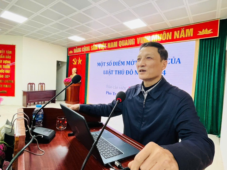 Hội nghị tuyên truyền, phổ biến Luật Thủ đô và một số văn bản có liên quan- Ảnh 3.