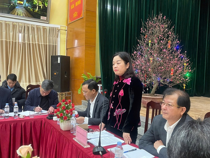 Thường trực Huyện ủy làm việc với Đảng ủy xã Cao Sơn Tiến- Ảnh 2.