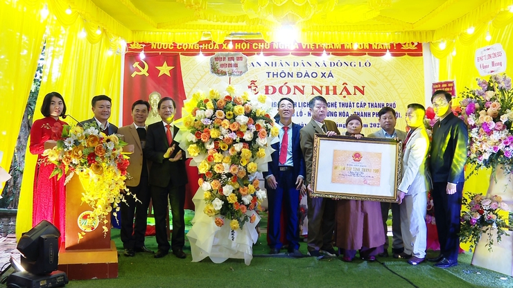 CHÙA ĐÀO XÁ, XÃ ĐÔNG LỖ ĐƯỢC CÔNG NHẬN DI TÍCH LỊCH SỬ - NGHỆ THUẬT CẤP THÀNH PHỐ.- Ảnh 1.