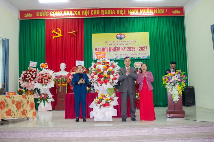 Đại hội chi bộ thôn Mỹ Văn - Xã Chuyên Mỹ,  nhiệm kỳ 2025-2027- Ảnh 6.