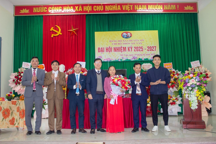 Đại hội chi bộ thôn Mỹ Văn - Xã Chuyên Mỹ,  nhiệm kỳ 2025-2027- Ảnh 13.
