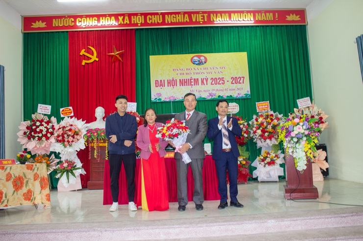 Đại hội chi bộ thôn Mỹ Văn - Xã Chuyên Mỹ,  nhiệm kỳ 2025-2027- Ảnh 15.
