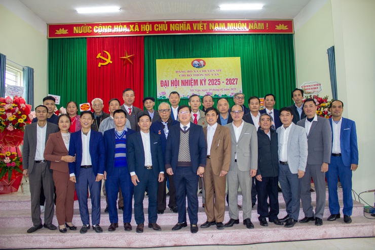 Đại hội chi bộ thôn Mỹ Văn - Xã Chuyên Mỹ,  nhiệm kỳ 2025-2027- Ảnh 16.