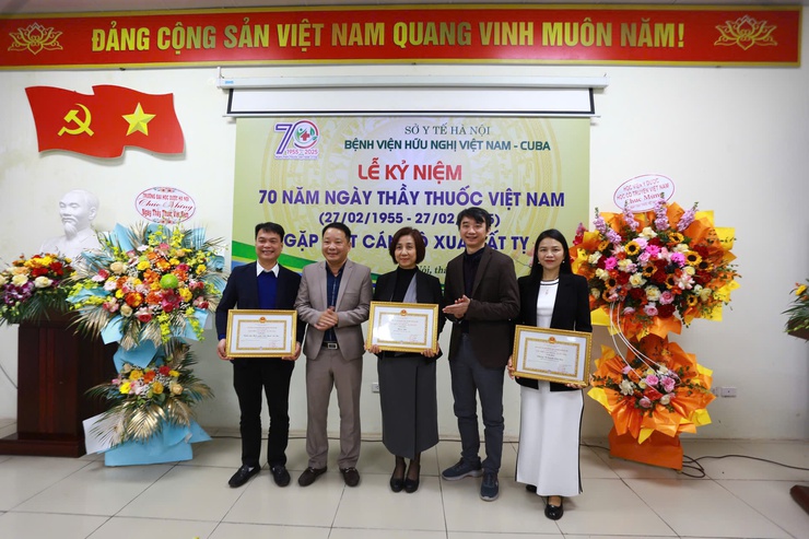 Bệnh viện Hữu nghị Việt Nam – Cu Ba kỷ niệm 70 năm Ngày Thầy thuốc Việt Nam- Ảnh 1.
