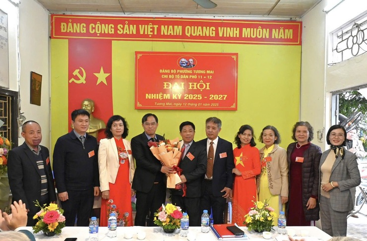 cấp ủy 23 chi bộ thuộc Đảng bộ phường Tương Mai nhiệm kỳ 2025 - 2027- Ảnh 10.