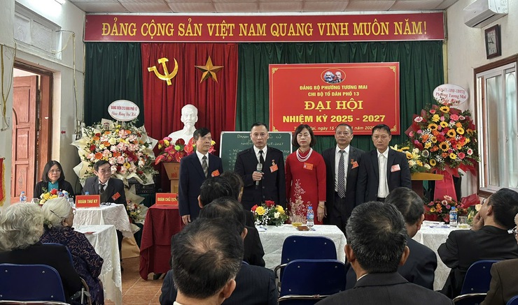 cấp ủy 23 chi bộ thuộc Đảng bộ phường Tương Mai nhiệm kỳ 2025 - 2027- Ảnh 11.