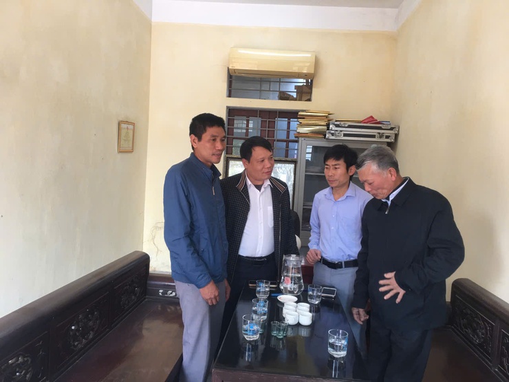 ĐOÀN LÃNH ĐẠO ĐU - HĐND - UBND - UB MTTQ XÃ ĐI THĂM VÀ CHÚC TẾT CÁC CHI BỘ TRÊN ĐỊA BÀN XÃ- Ảnh 3.
