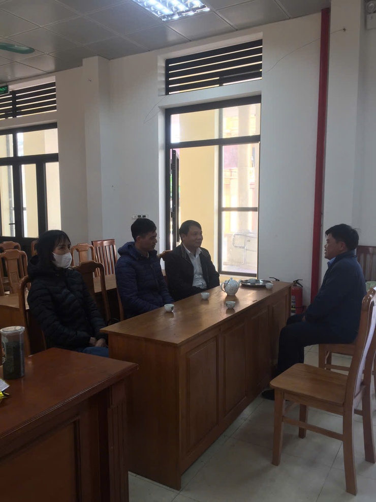 ĐOÀN LÃNH ĐẠO ĐU - HĐND - UBND - UB MTTQ XÃ ĐI THĂM VÀ CHÚC TẾT CÁC CHI BỘ TRÊN ĐỊA BÀN XÃ- Ảnh 4.