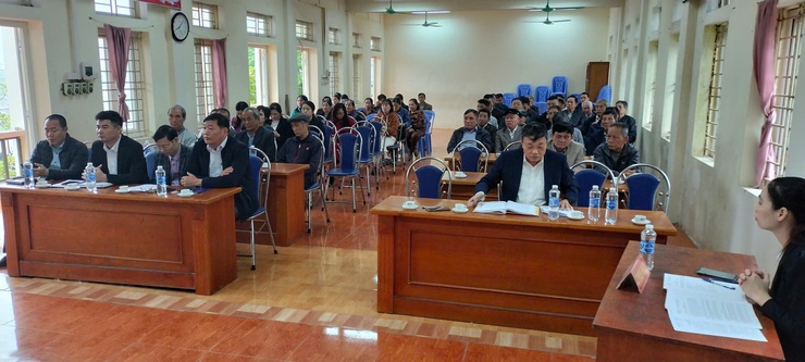 Đại Xuyên tổ chức hội nghị đại biểu nhân dân bàn về xây dựng đời sống văn hóa- Ảnh 1.