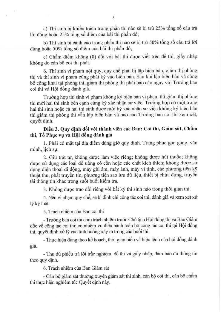 Quyết định Ban hành quy chế tổ chức, nội quy xét tuyển và điều kiện xác định trúng tuyển lao động hợp đồng của Trung tâm Phục vụ hành chính công Thành phố Hà Nội năm 2025- Ảnh 5.