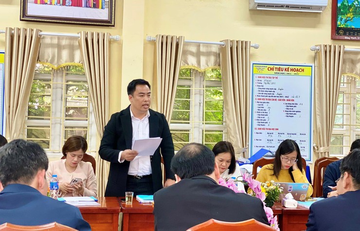 Trường THCS Sơn Công đón đoàn đánh giá ngoài của Sở Giáo dục và đào tạo Hà Nội về khảo sát chính thức kiểm định chất lượng giáo dục và chuẩn quốc gia- Ảnh 3.