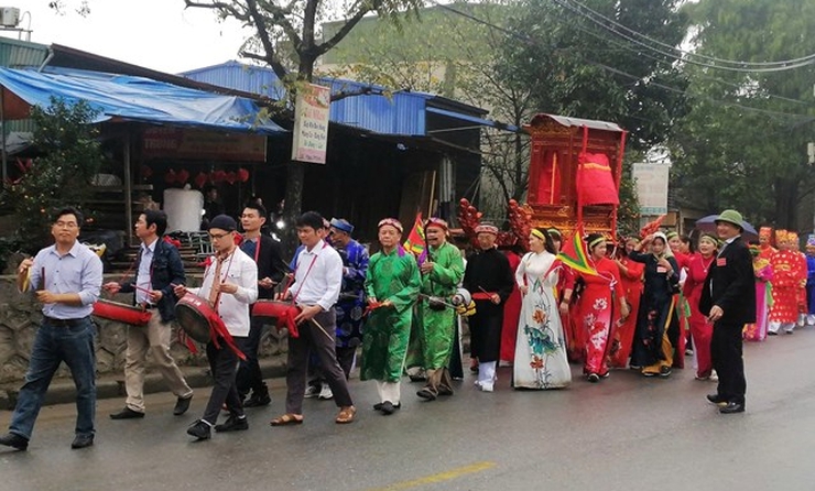 Ứng Hoà: Lễ hội truyền thống thôn Đinh Xuyên hành trình trở về cội nguồn văn hóa- Ảnh 1.