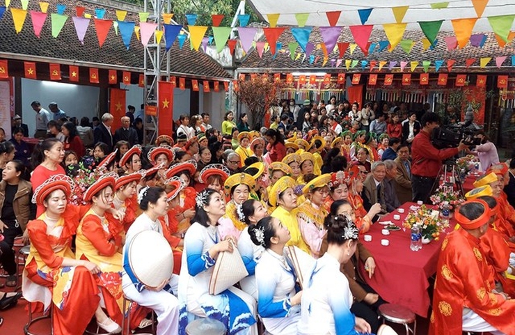 Ứng Hoà: Lễ hội truyền thống thôn Đinh Xuyên hành trình trở về cội nguồn văn hóa- Ảnh 3.