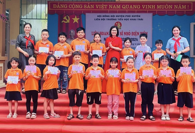 Liên đội trường Tiểu học Khai Thái – Thực hiện tốt 5 điều Bác dạy- Ảnh 3.