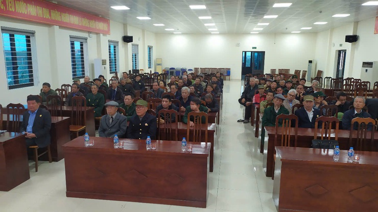 Hội CCB Thị trấn Quốc Oai: Hội nghị sinh hoạt chính trị, thông tin thời sự đợt 1 năm 2025- Ảnh 2.