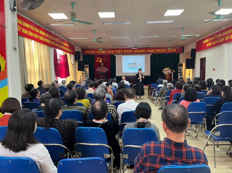 Hội nghị truyền thông tư vấn chăm sóc sức khỏe chủ động, tầm soát phát hiện ung thư sớm cho nhân dân phường Tương Mai- Ảnh 3.