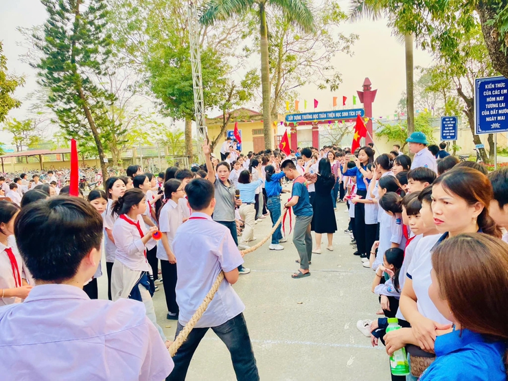 Thiết thực, ý nghĩa, ngày hội "Thiếu nhi vui khỏe - Tiến bước lên Đoàn"- Ảnh 5.