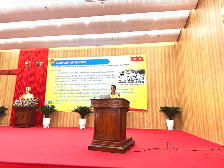 Hội nghị phổ biến, tuyên truyền luật xử phạt vi phạm hành chính về trật tự, an toàn giao thông trong lĩnh vực giao thông đường bộ- Ảnh 3.